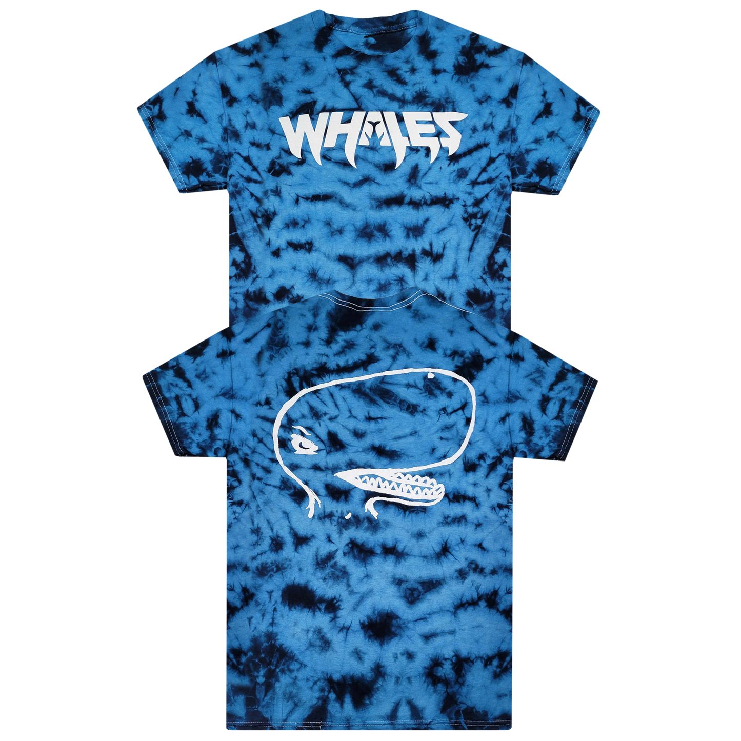 WHALES - Blue Tie Dye Tee – KT8 Merch Co