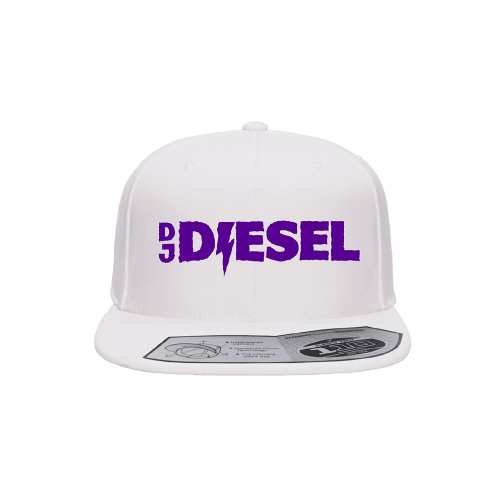 DJ DIESEL - Logo - Snapback - White - 2022