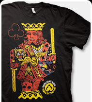 REDLIGHT KING -King- T-Shirt - BLACK