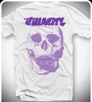 THE KILLABITS Purple Skull T-Shirt - White