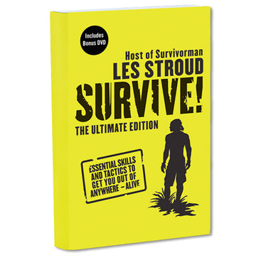 Survivorman Book - SURVIVE! The Ultimate Edition