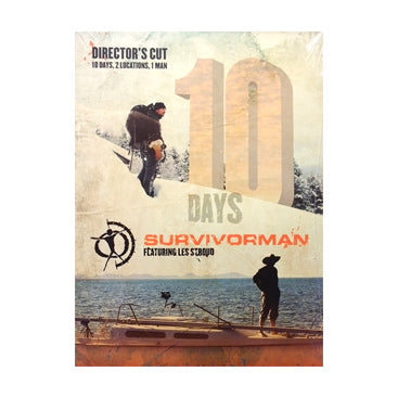 Survivorman Season 10 Days DVD Set Directors Cut KT8 Merch Co