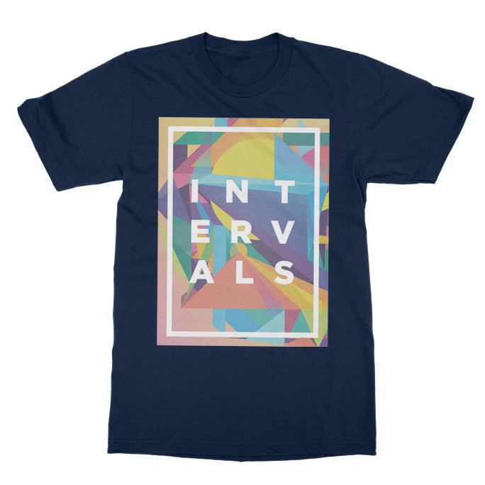Intervals - The Shape Of Colour - Navy Blue Tee