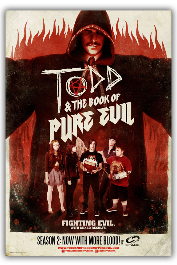 TODD and THE BOOK OF PURE EVIL -Season 2- Oversized Poster