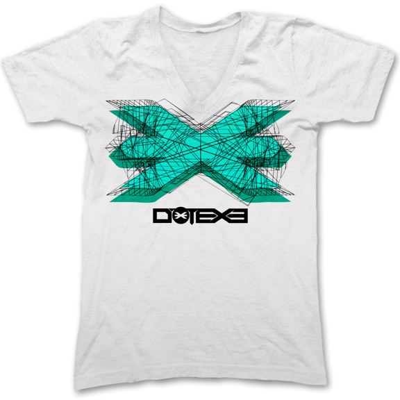 DotEXE -Wired- T-Shirt/V-Neck - White