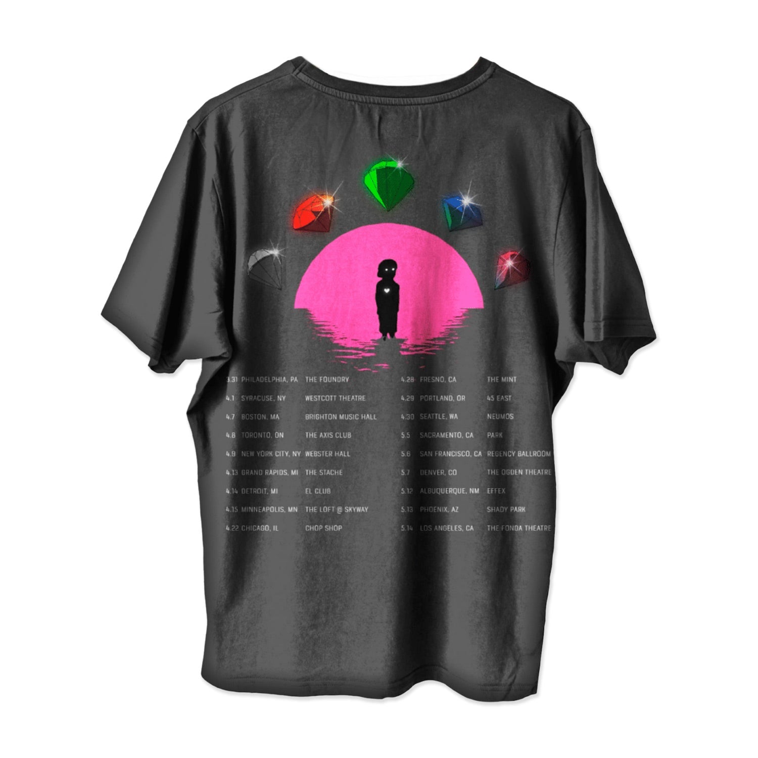 William Black - Pieces Tour Tee – KT8 Merch Co