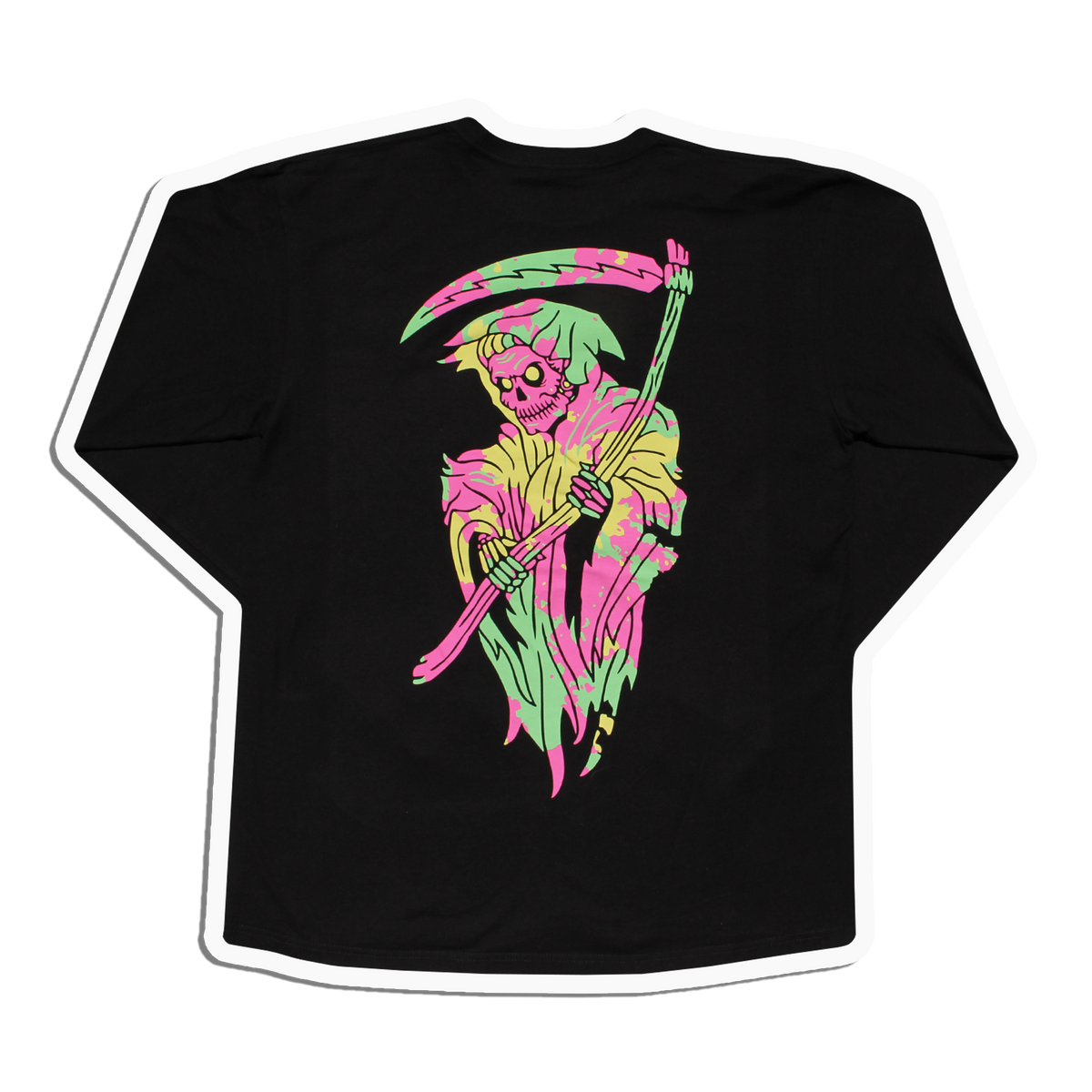 Tie Dye Reaper Long Sleeve – KT8 Merch Co
