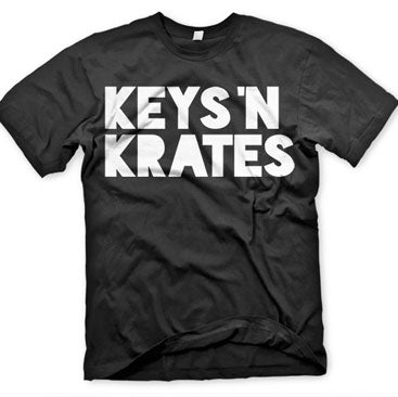 KEYS N KRATES -2015 Logo- Black T-Shirt