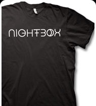 NIGHTBOX -2013 Logo- T-Shirt - Black