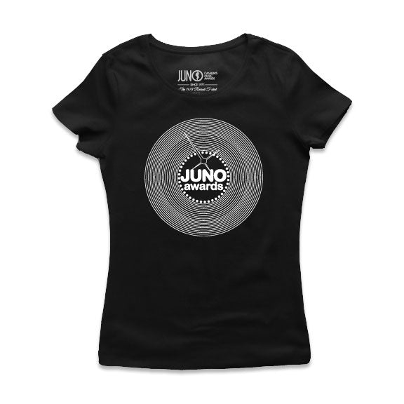 THE JUNO AWARDS 1978 Revival Girls Black T-Shirt