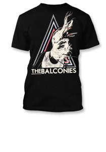The Balconies Triangle Guys Black T-Shirt