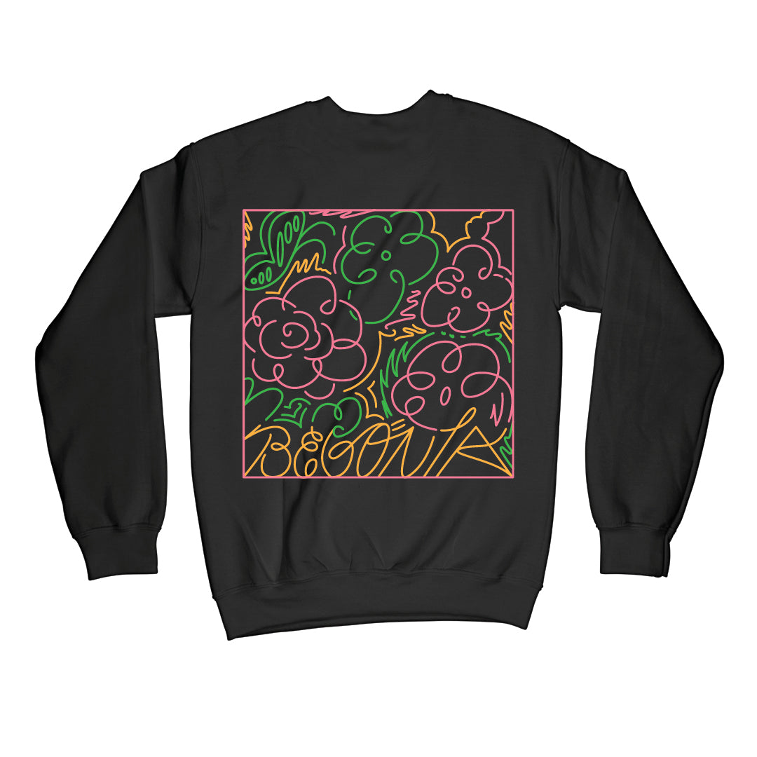 Begonia - FLowers - Unisex Crewneck Sweatshirt