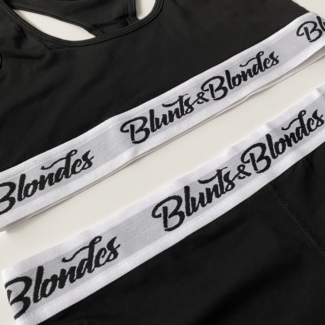 Blunts and Blondes - Bralette and Boy Short Set