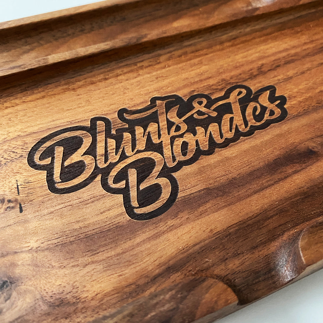 Blunts and Blondes -  Premium Wood Tray
