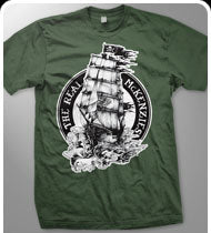 THE REAL MCKENZIES -Ship- Guys T-Shirt - Military Green