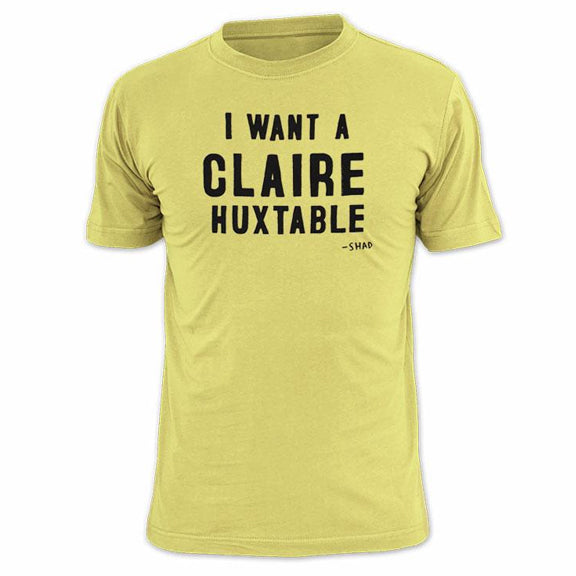 SHAD Claire Huxtable Guys Shirt - Yellow