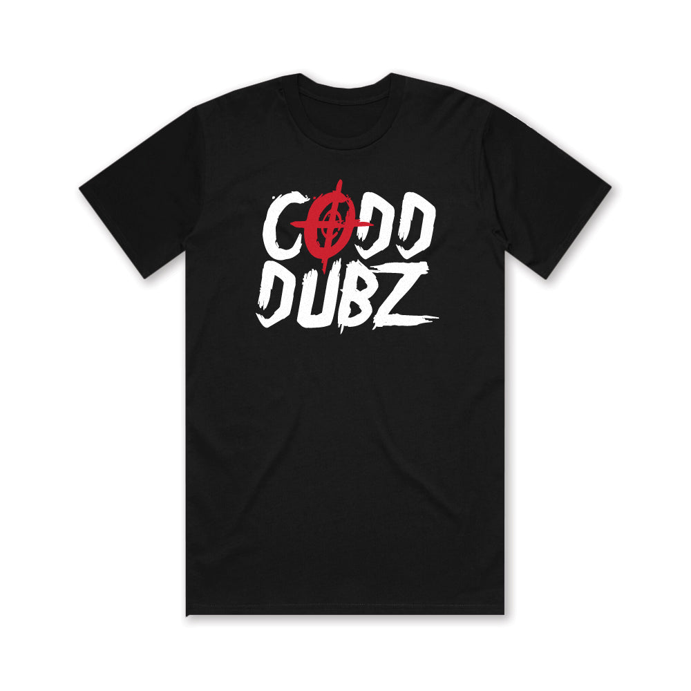 CODD DUBZ - Flash Sheet - Black Tee