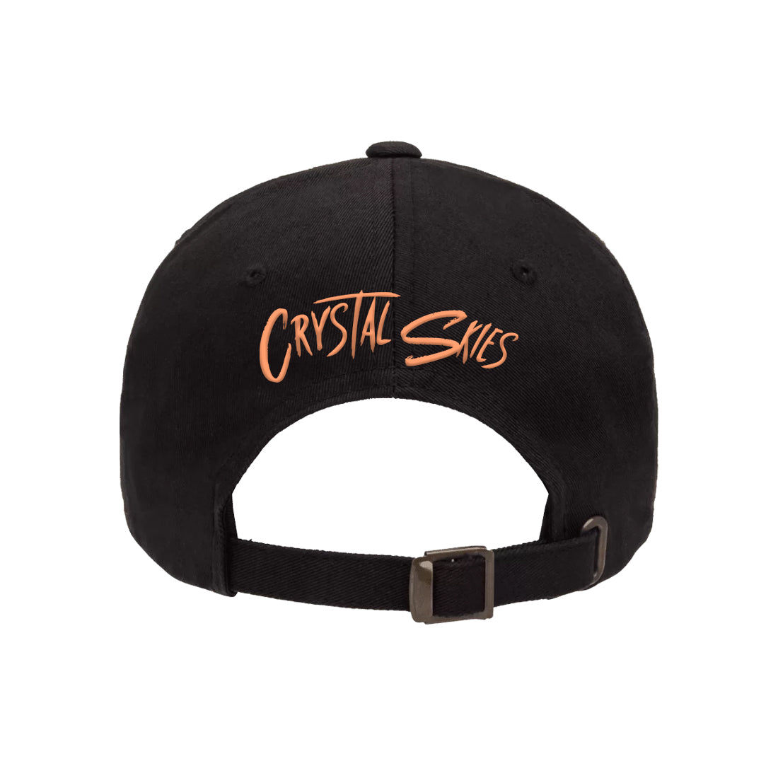 Crystal Skies - Logo - Dad Hat - Black