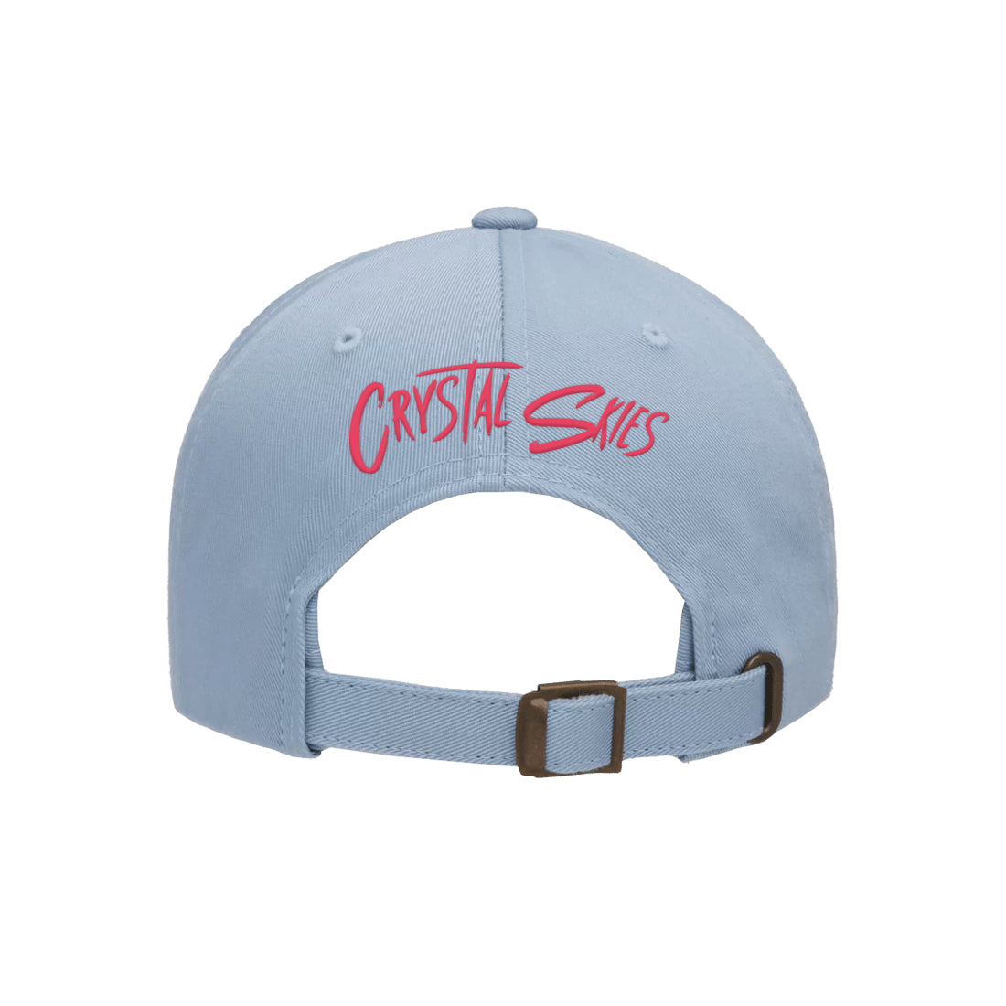 Crystal Skies - Logo - Dad Hat - Light Blue