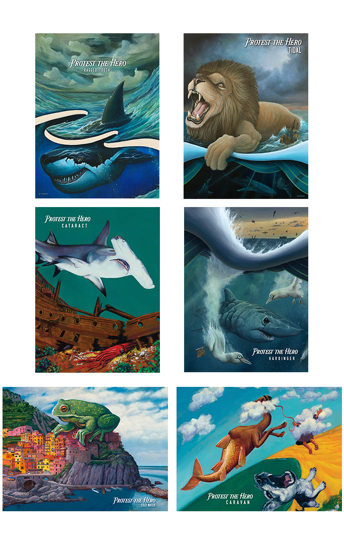 Protest The Hero - Pacific Myth Poster Print Set