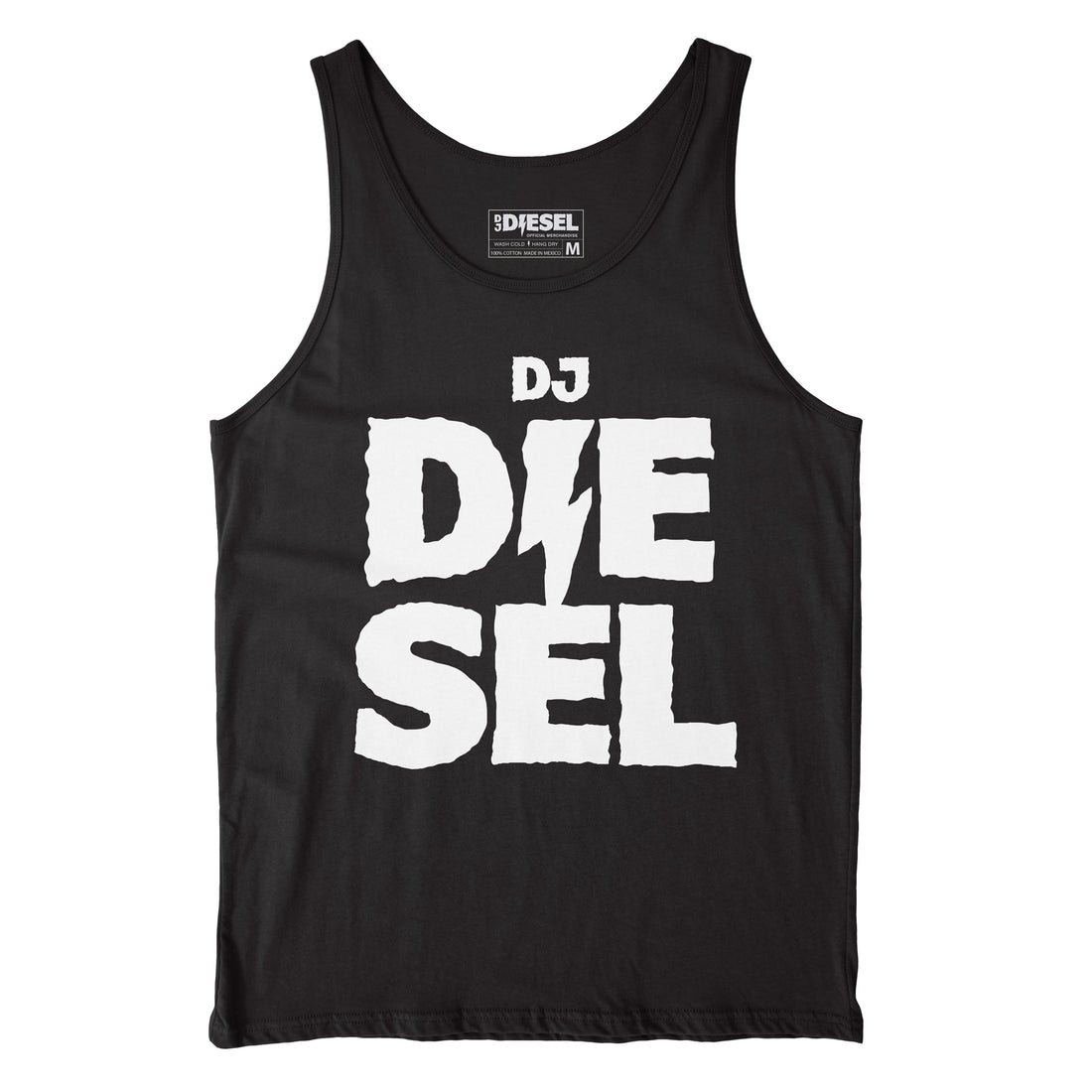 DJ DIESEL - Stacked - Black Tank Top