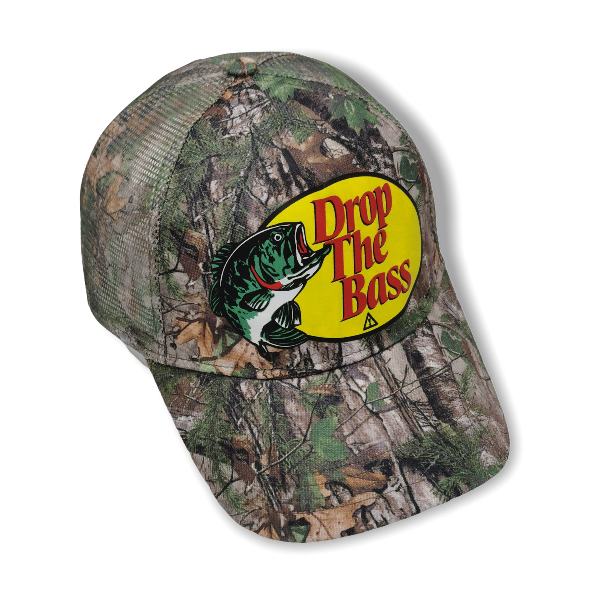 Flosstradamus - Drop The Bass - Camo Trucker Cap – KT8 Merch Co