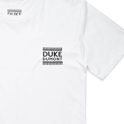 Duke Dumont - Logo Tee - White