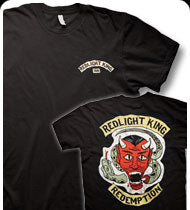 REDLIGHT KING -Redemption- T-Shirt - Black