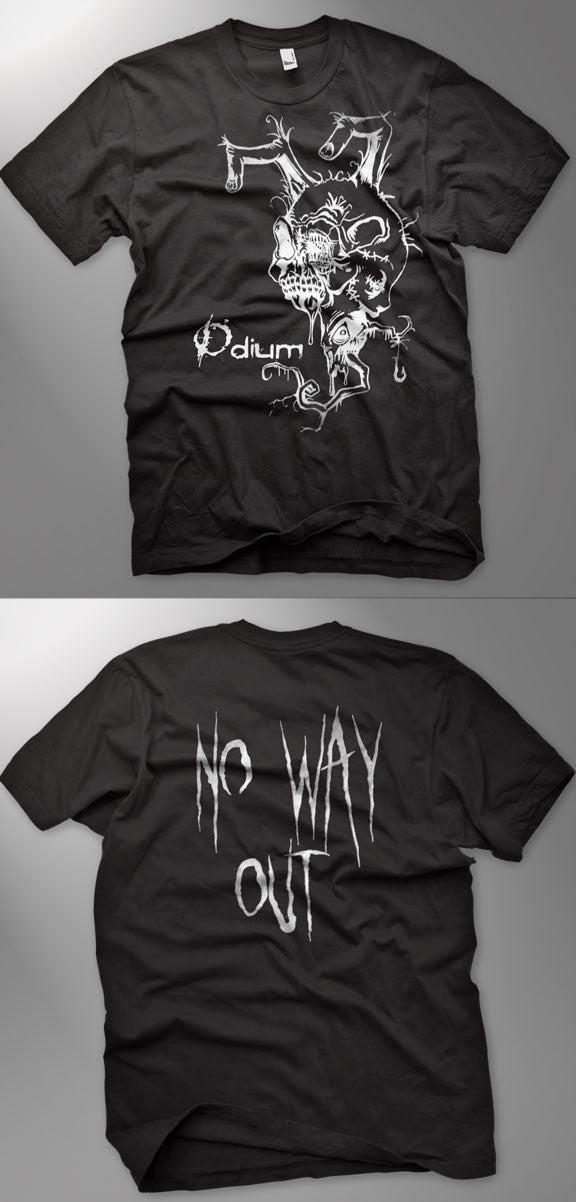 ODIUM -No Way Out- T-Shirt - Black