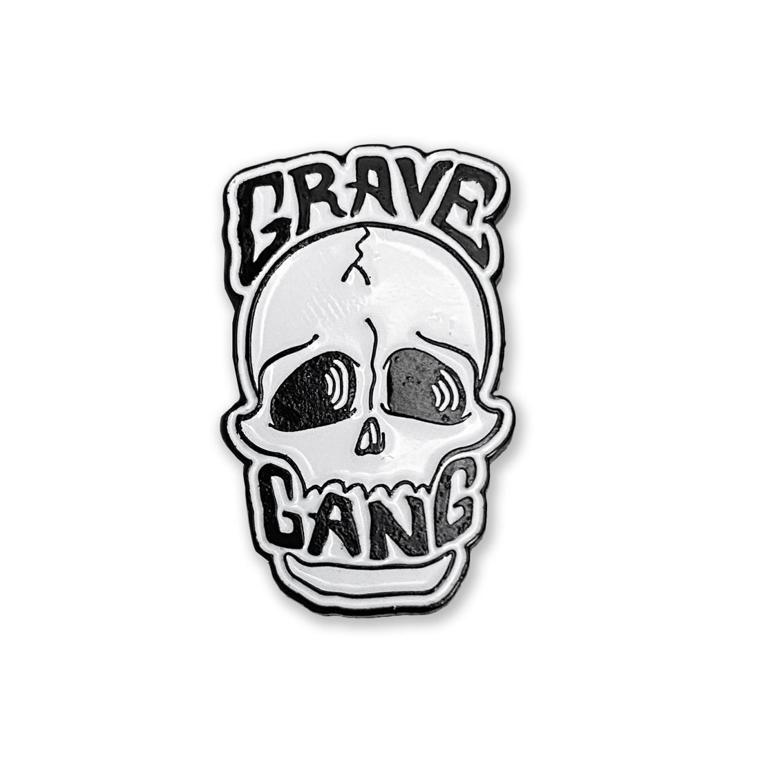 Grave Gang - Skull - Lapel Pin