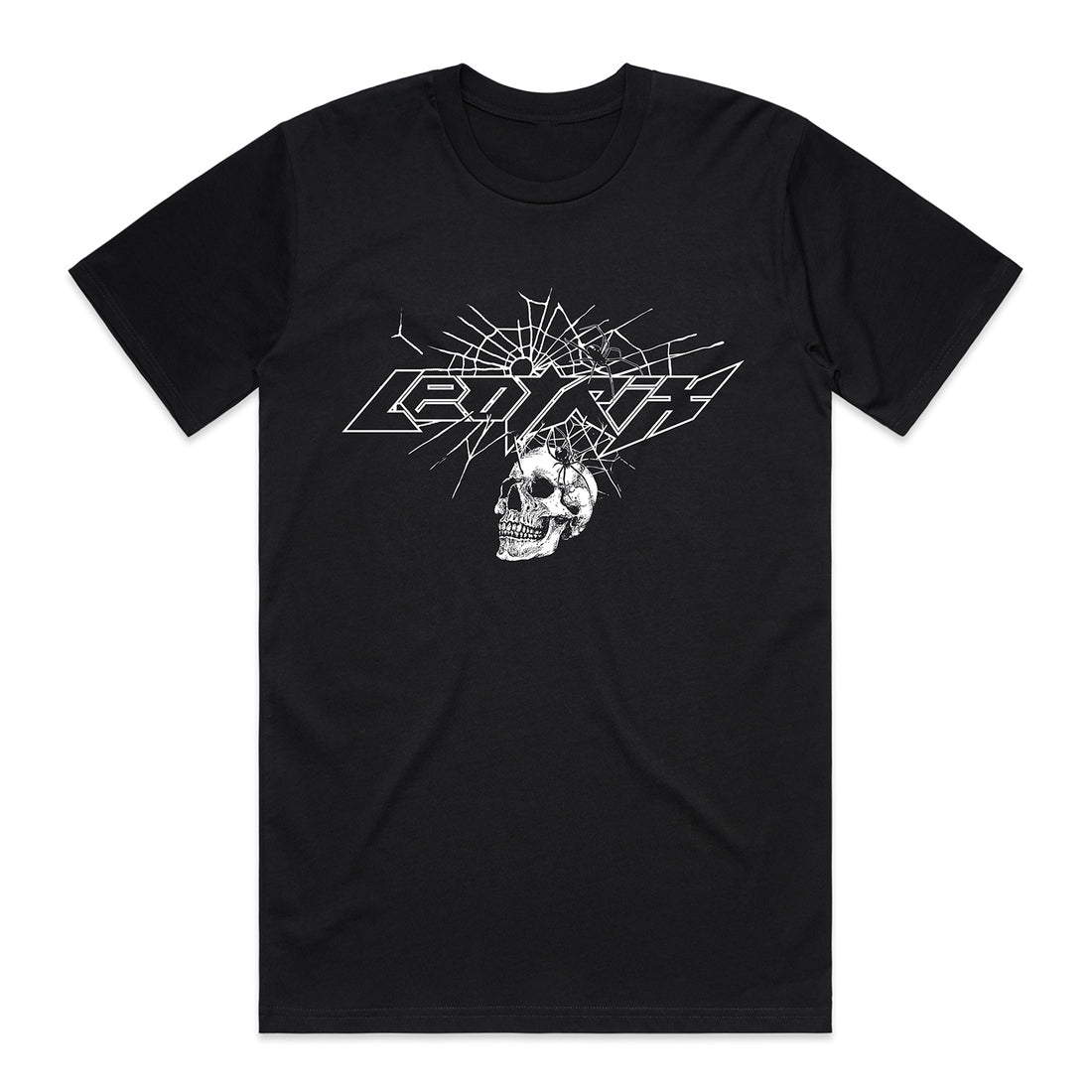 Leotrix - Skull Logo - Black Tee