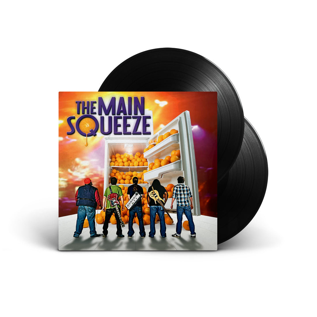 The Main Squeeze - Self Titled - 10 Year Anniversary Double Vinyl + Zesty Tie Dye Tee Bundle
