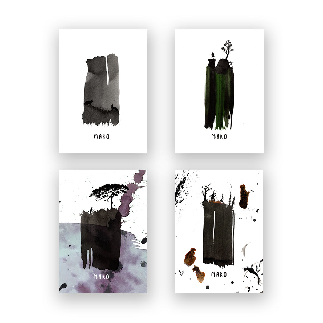 MAKO - Print Set (4 prints per set)