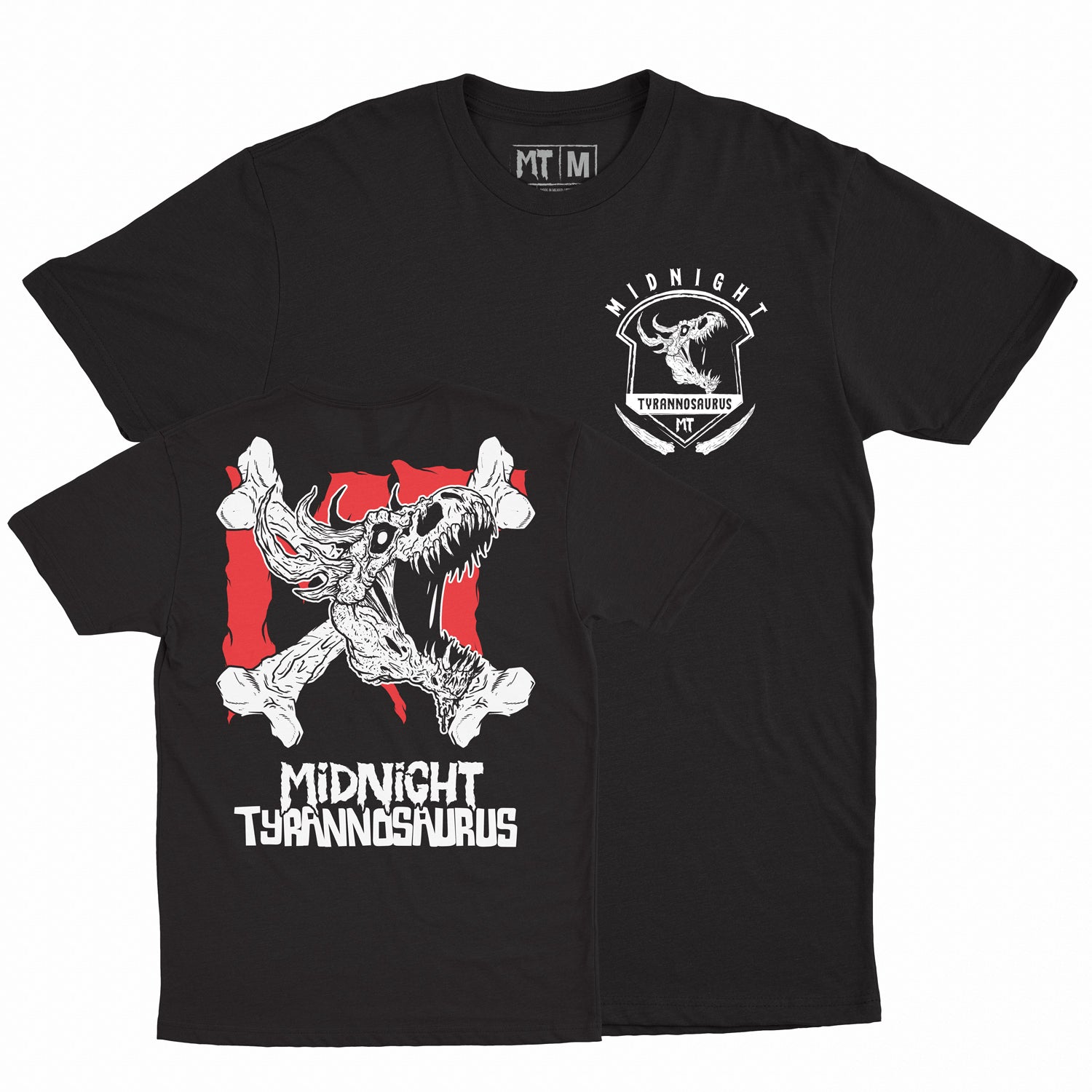 Midnight Tyrannosaurus - 2020 Midnight - Black Tee – KT8