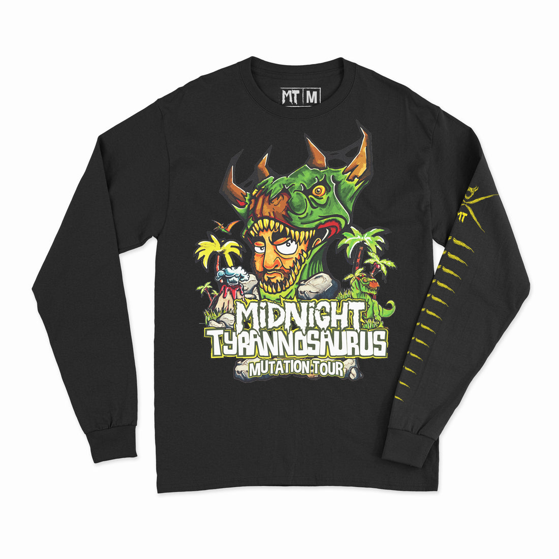 Midnight Tyrannosaurus - Mutation Tour 2019 - Unisex Long Sleeve Shirt