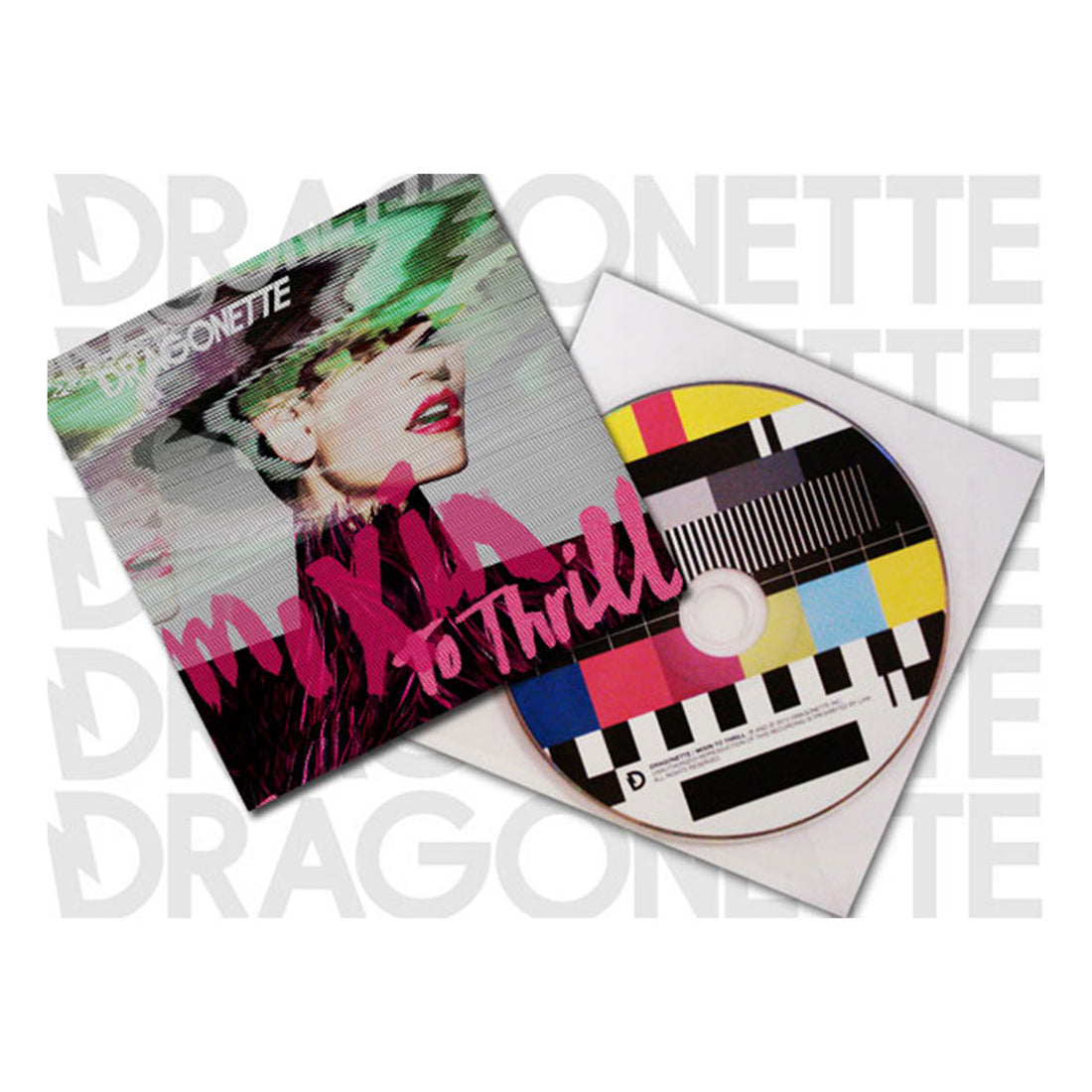 SIGNED! DRAGONETTE - MIXIN TO THRILL CD