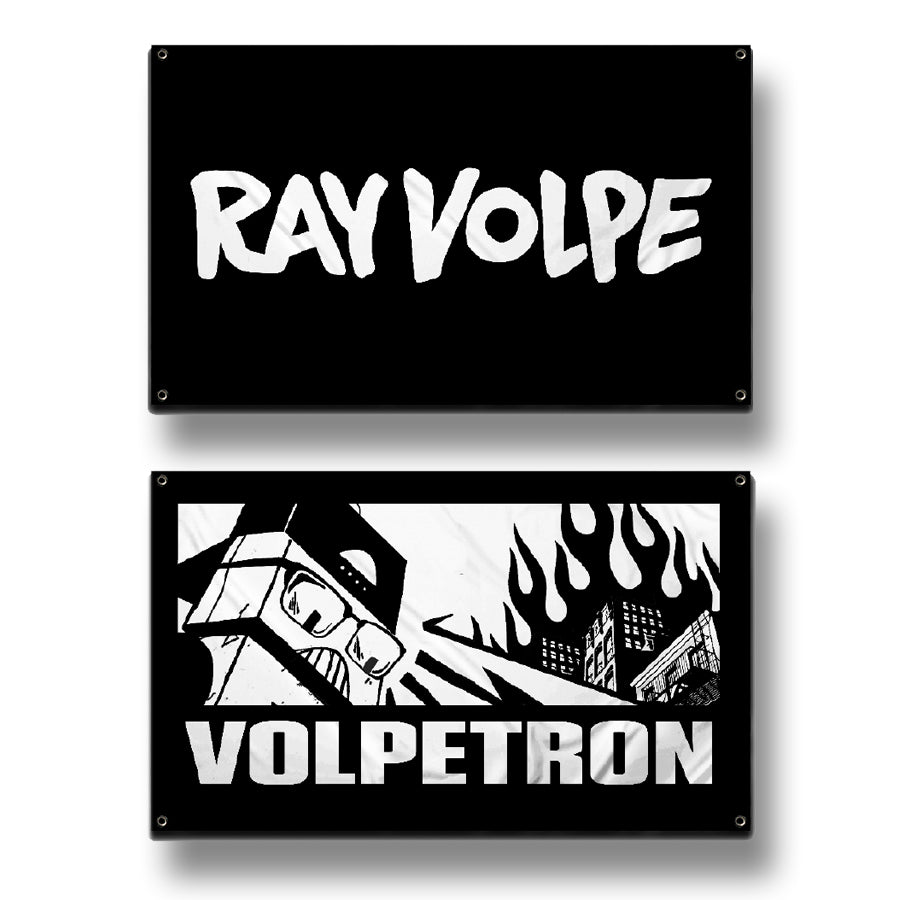 Ray Volpe - Volpetron - Double Sided Flag