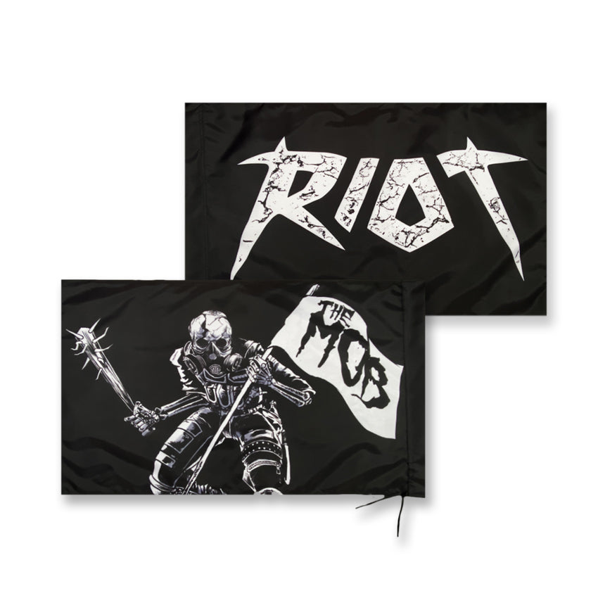 RIOT - Double Sided Flag – KT8 Merch Co