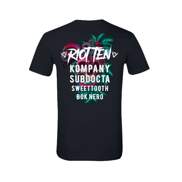 Riot Ten - Hype Or Die Fest - Black Tee
