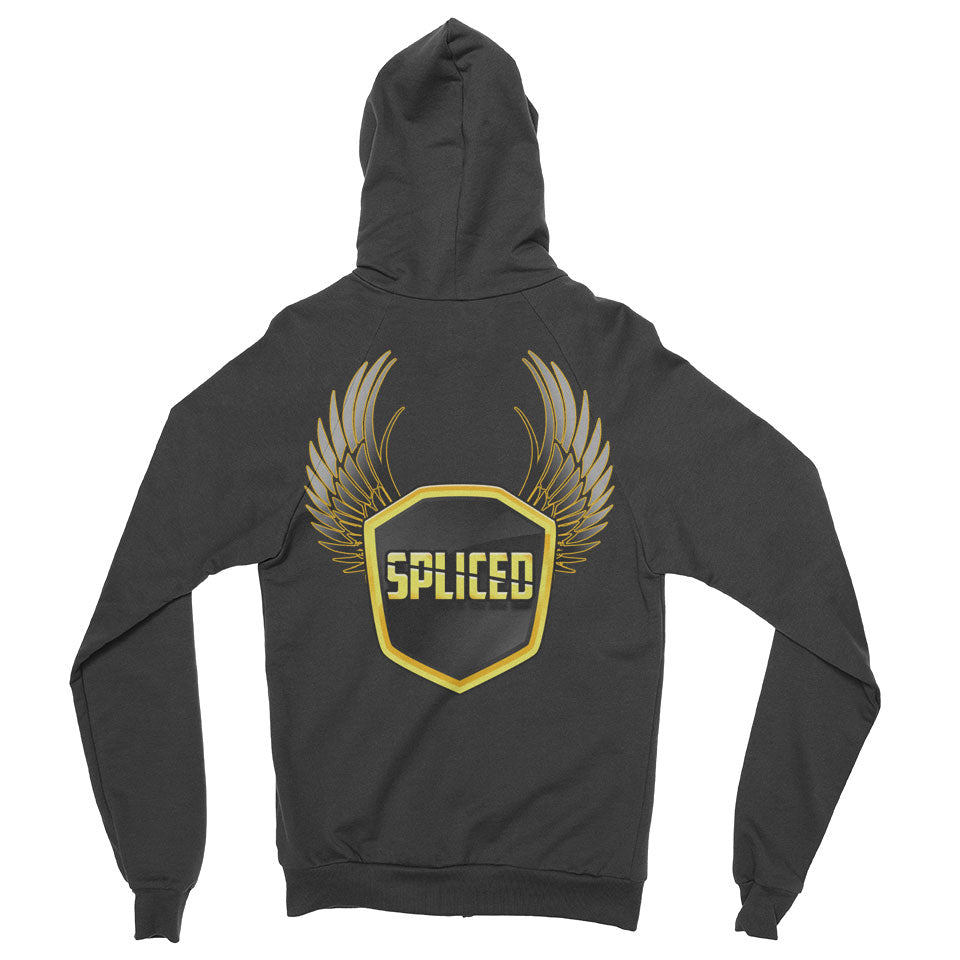 SPLICED Logo Zip Up Hoodie – KT8 Merch Co