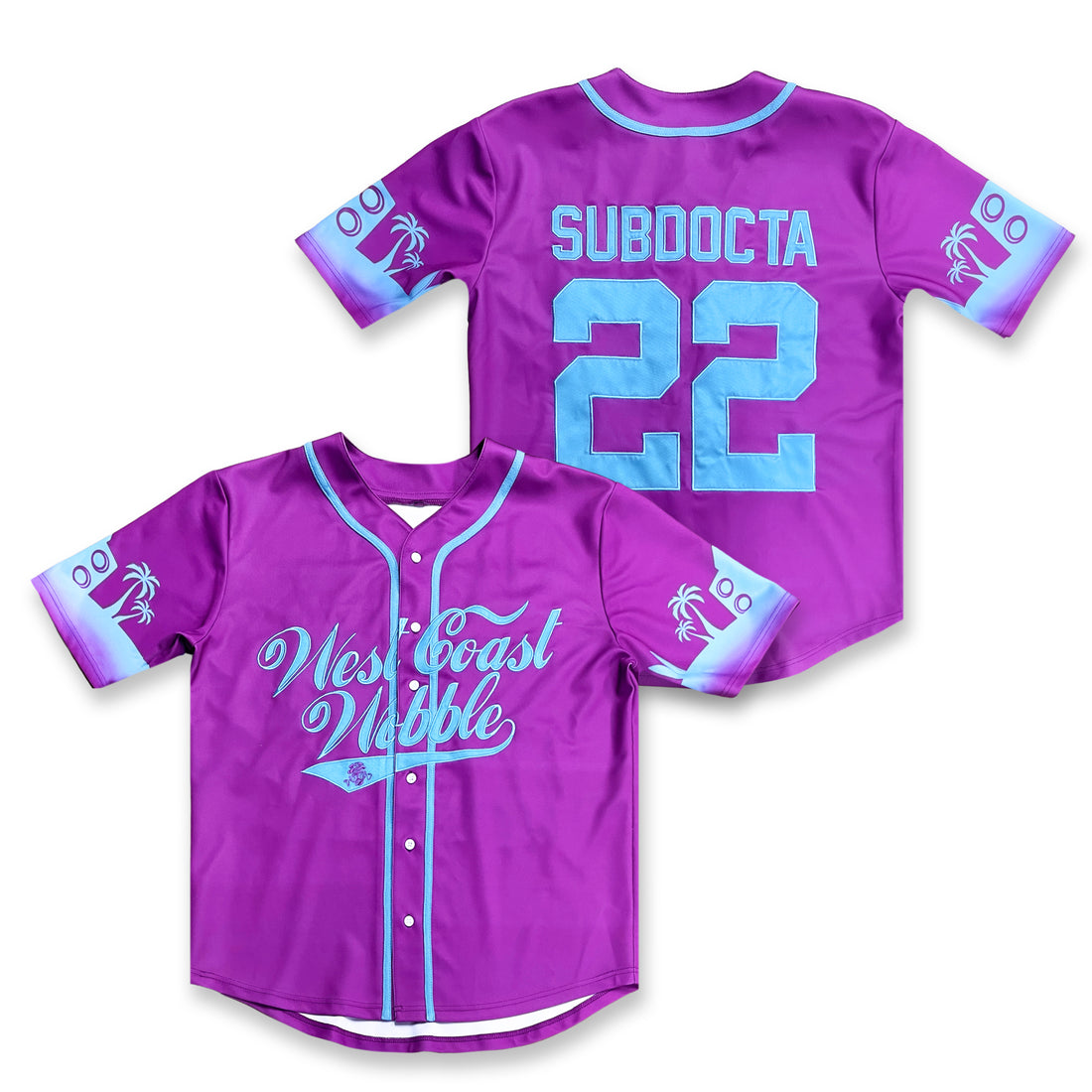 SubDocta - WCW - Premium Baseball Jersey