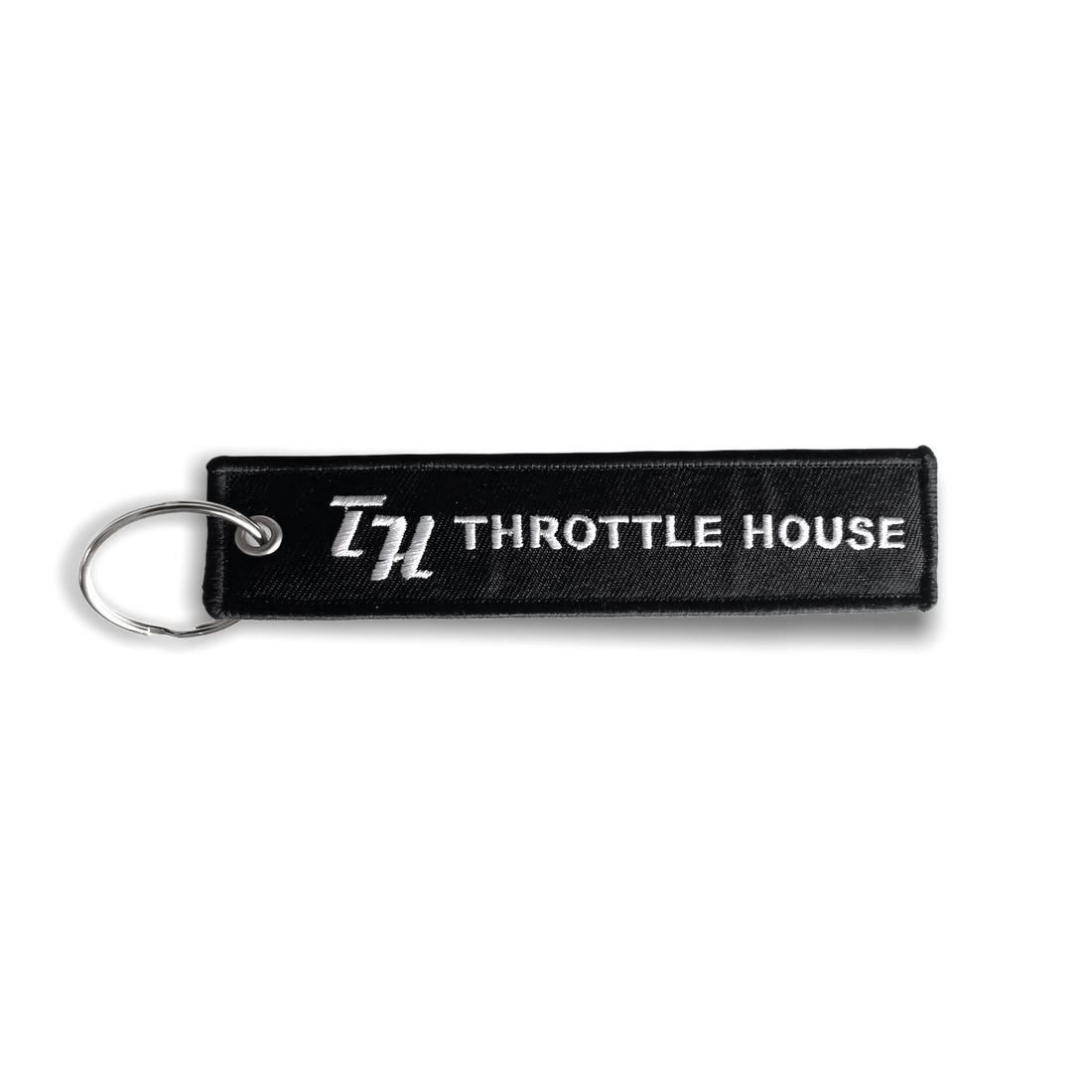 Throttle House - Embroidered Key Tag