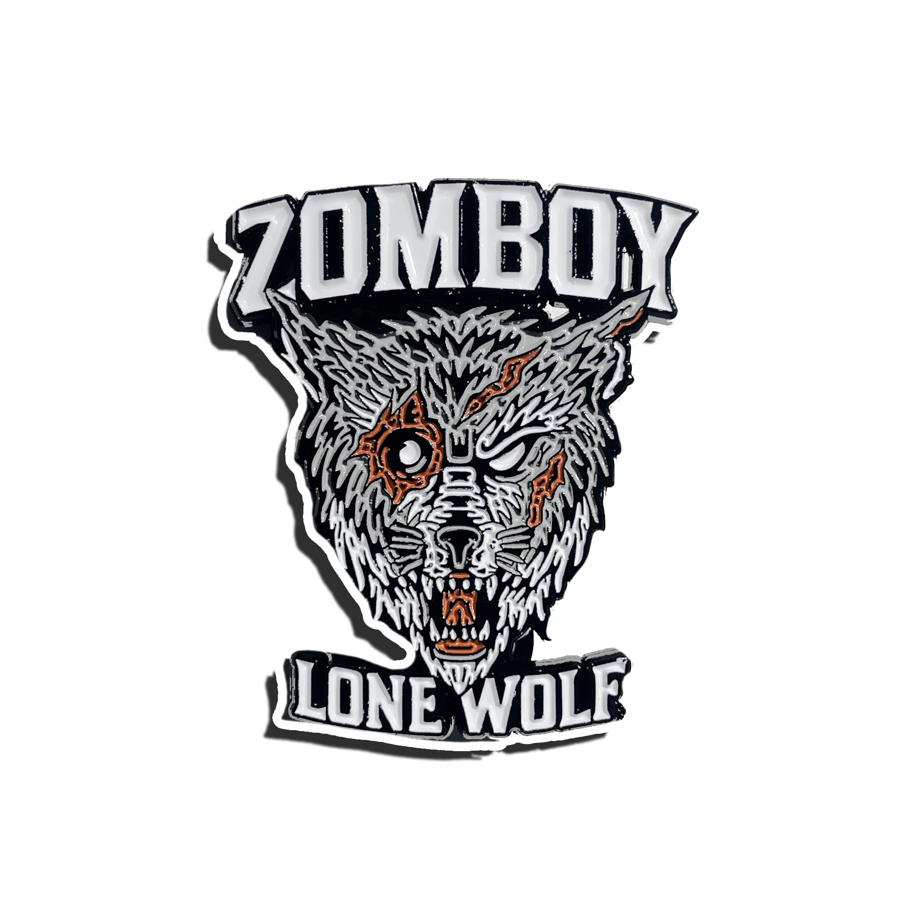 Lone Wolf Pin KT8 Merch Co